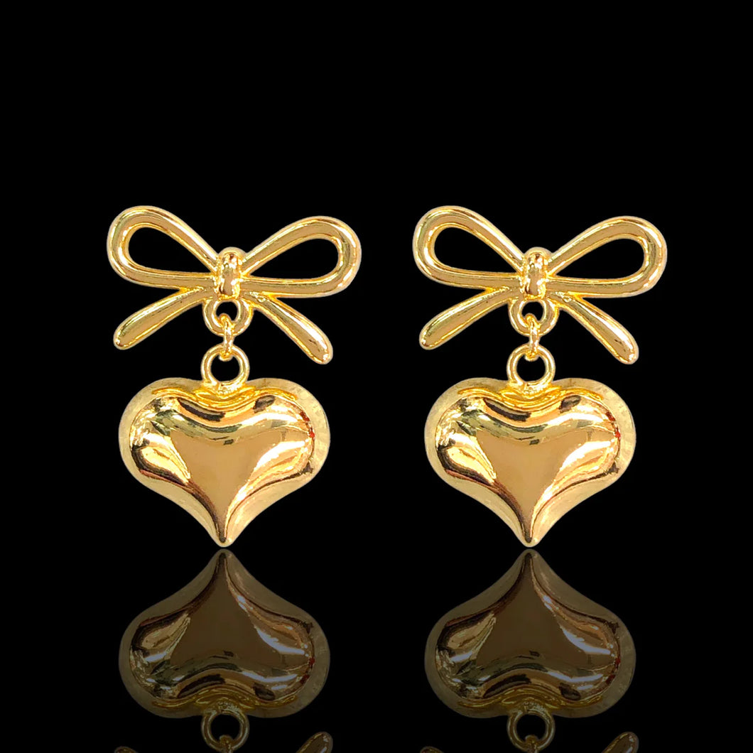 Coquette Heart Earrings